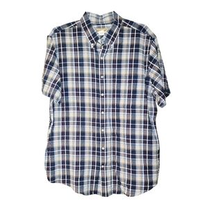Scandia Woods size XL short sleeve button down shirt